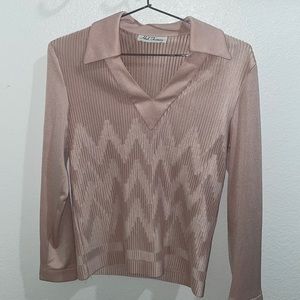 Hal Ferman Vintage Pink Blouse